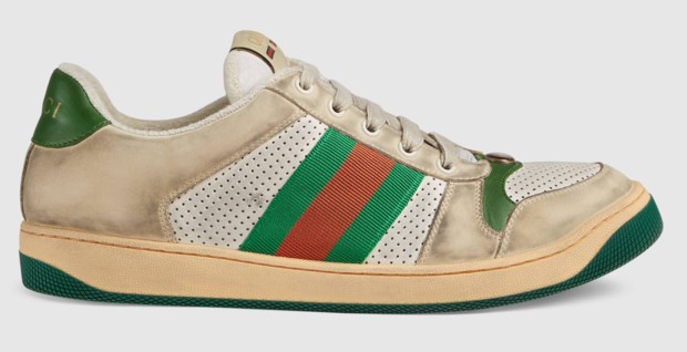 Gucci vinde adidași ”murdari” la 870 de dolari. ”E la modă să arăți ca un sărac!”