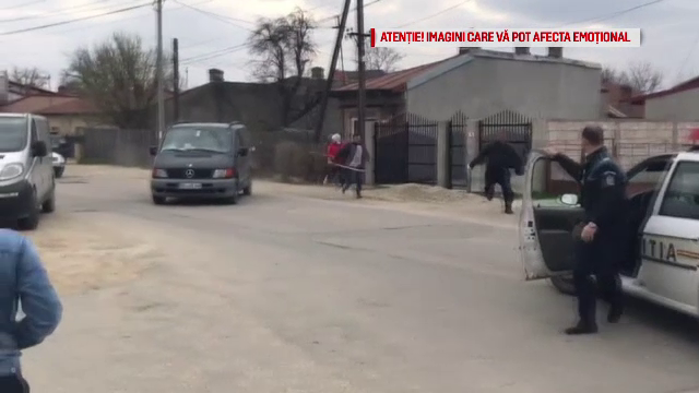 Bătaie cu bâte și topoare în județul Giurgiu. Polițiștii au tras focuri de armă