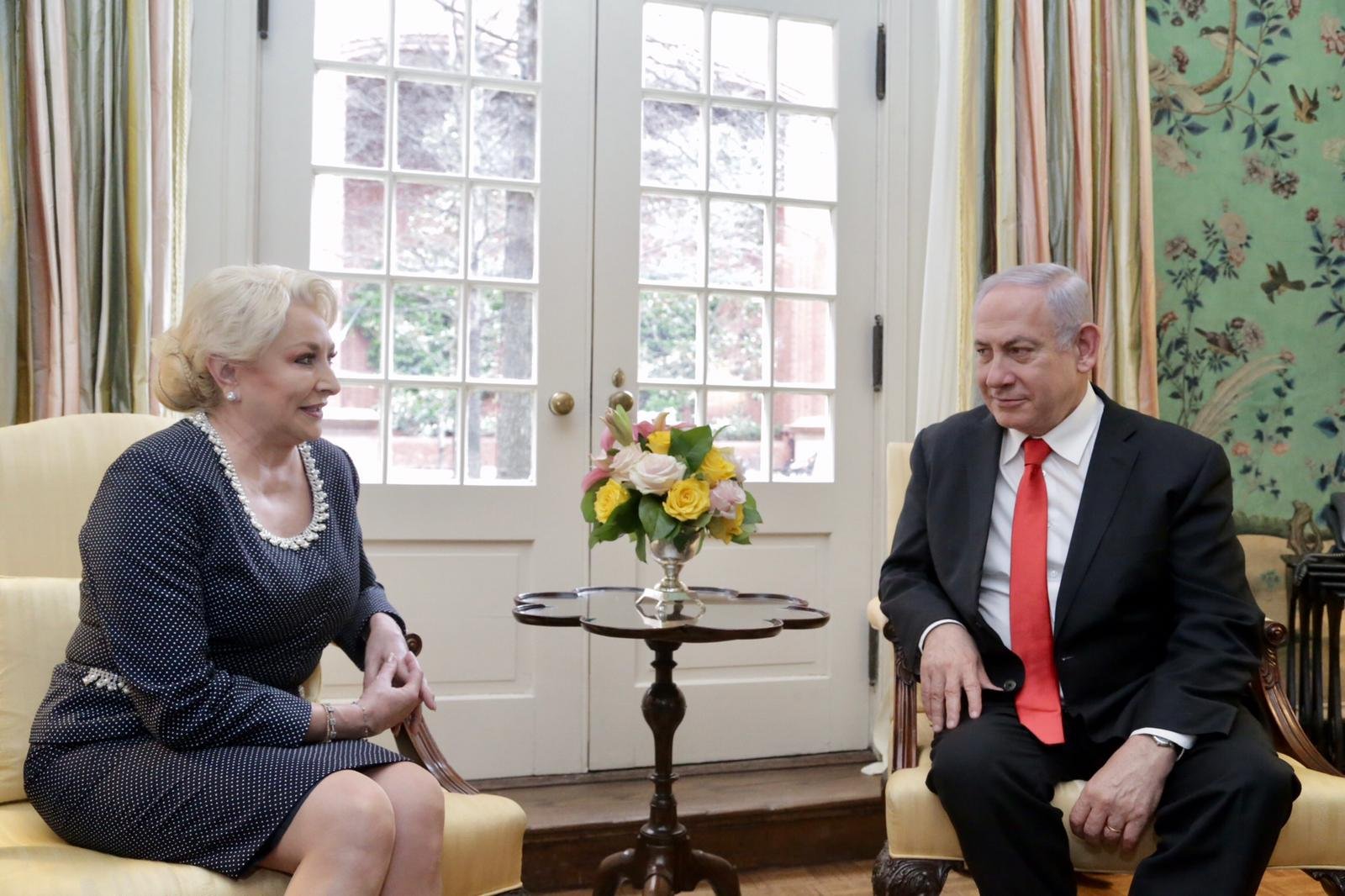 Benjamin Netanyahum, Viorica Dancila