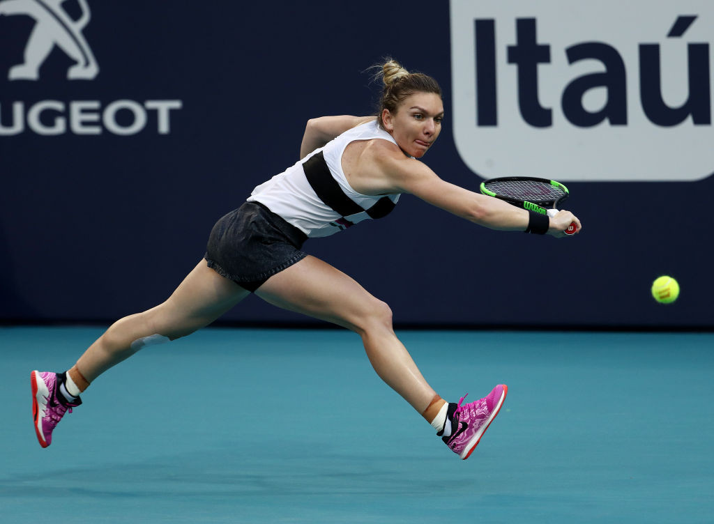 Simona Halep, la Miami Open