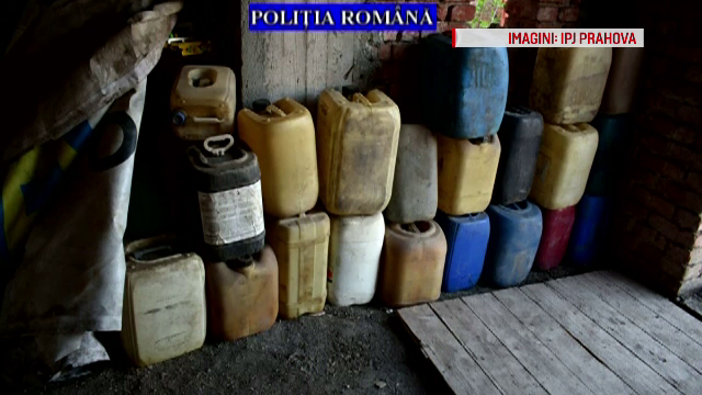 Dosar penal pentru 8 bărbaţi din Prahova. Cât cupru şi motorină ascundeau în case