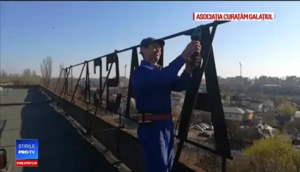 Simbol al comunismului, îndepărtat după 30 de ani la Galați