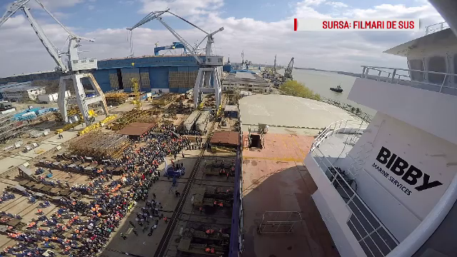 Cum arată vasul comandat de un miliardar norvegian și construit la Tulcea: ”E o navă specială”