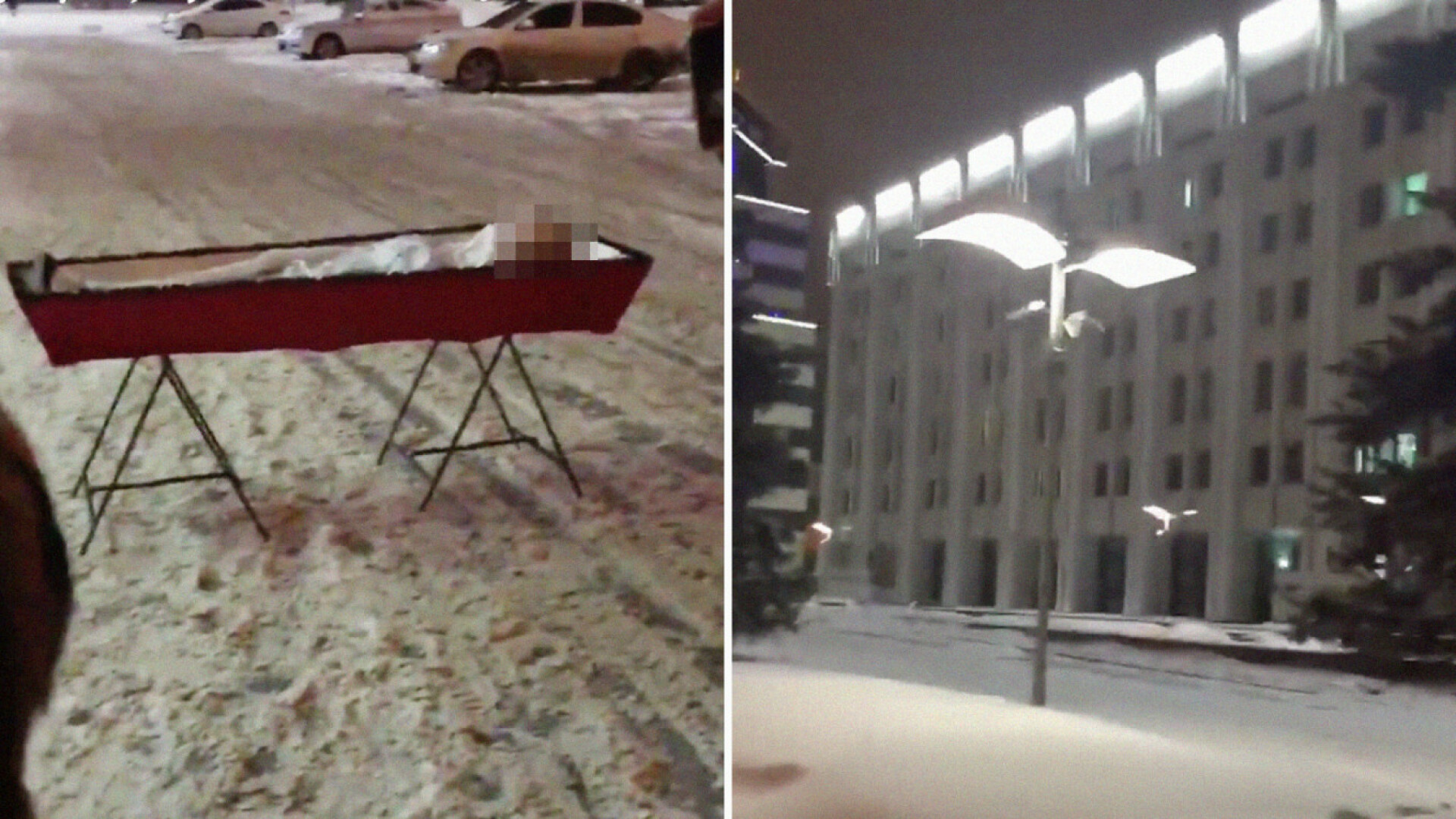 Cadavrul unei femei, adus în sicriu la un protest. Reacţia autorităţilor