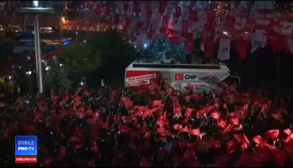 Erdogan pierde controlul asupra capitalei Turciei. Candidatul opoziției, câștigător în Istanbul