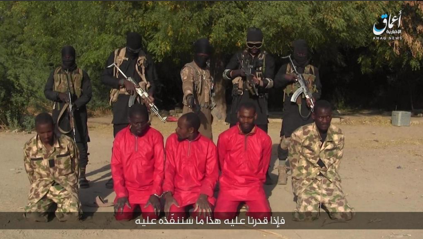 Boko Haram a publicat o înregistrare cu execuția unor ostatici nigerieni