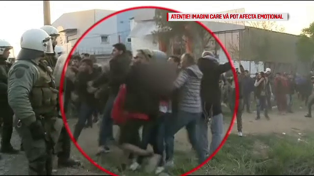 Scene tulburătoare cu migranți în Grecia. „Nu avem acces la doctori, la spitale, la nimic”