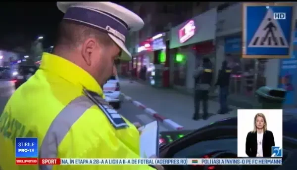 Reacţia unui şofer prins de poliţie cu o bâtă de baseball la el. "Aşa am luat maşina"