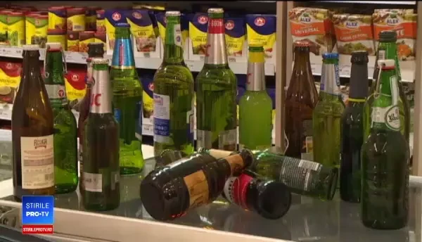 Ce sticle sunt reutilizabile. Clienţii, obligaţi să păstreze bonul ca să primească bani