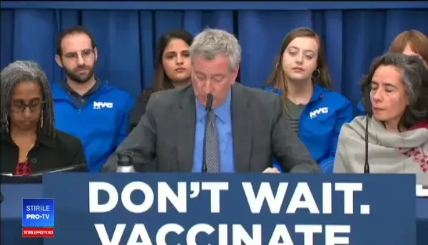 Stare de urgență în SUA din cauza pojarului. Ce amenzi riscă cei care nu se vaccinează