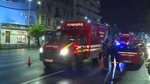 O căprioară, salvată de pompieri, în Arad