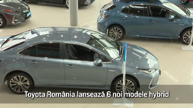 (P) Toyota România lansează 6 noi modele hybrid