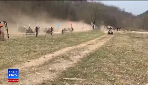 Animație grafică. Cum a murit o tânără britanică la un concurs dur, de ATV în Cluj