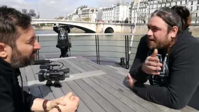 Povestea unui român care locuiește pe Sena, în fața Notre-Dame. Cum a aflat de incendiu