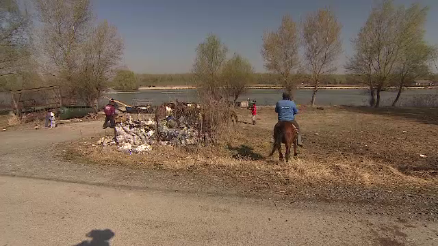 Delta, uitată de autorităţi. Gunoiul îl iau şacalii, şalupele se folosesc la cărat voturi