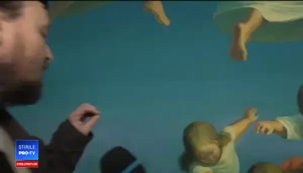 Picturi de o valoare inestimabilă, semnate Sabin Bălaşa, scrijelite cu pixul de studenţi