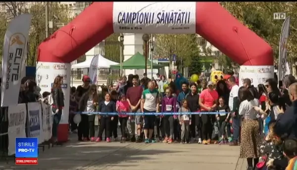 Campionii sănătății. Copiii care au alergat să salveze alți copii
