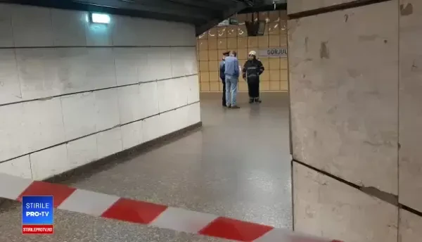 Sinucidere la metrou, în stația Gorjului