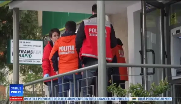 Tentativă de jaf la o bancă din Brașov. Martor: „Dacă mă auzea, mă împuşca”