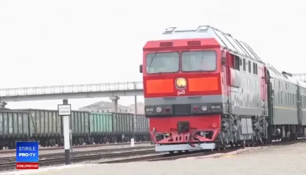 Primele imagini cu Kim Jong-un, din timpul vizitei în Rusia. A fost primit cu pâine și sare