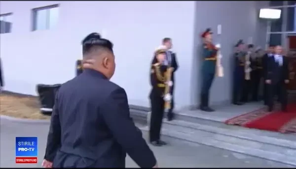 Filmul zilei în care Vladimir Putin și Kim Jong-un s-au întâlnit pentru prima dată