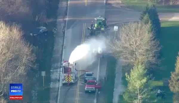 Oameni în stare critică după ce un gaz periculos a scăpat în atmosferă, dintr-o cisternă