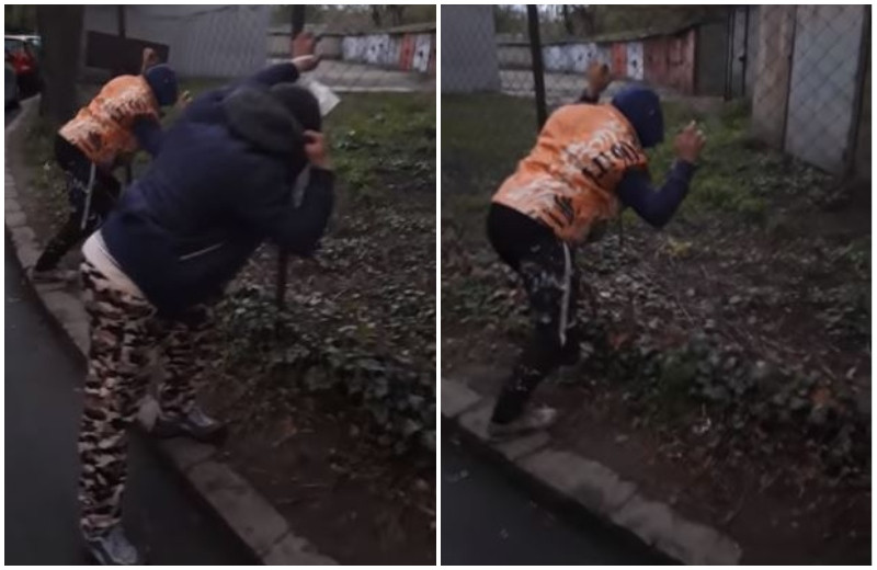 Noi imagini cu victime ale drogului ”zombie”, la Arad: "Ce-ai fumat, mă?". VIDEO