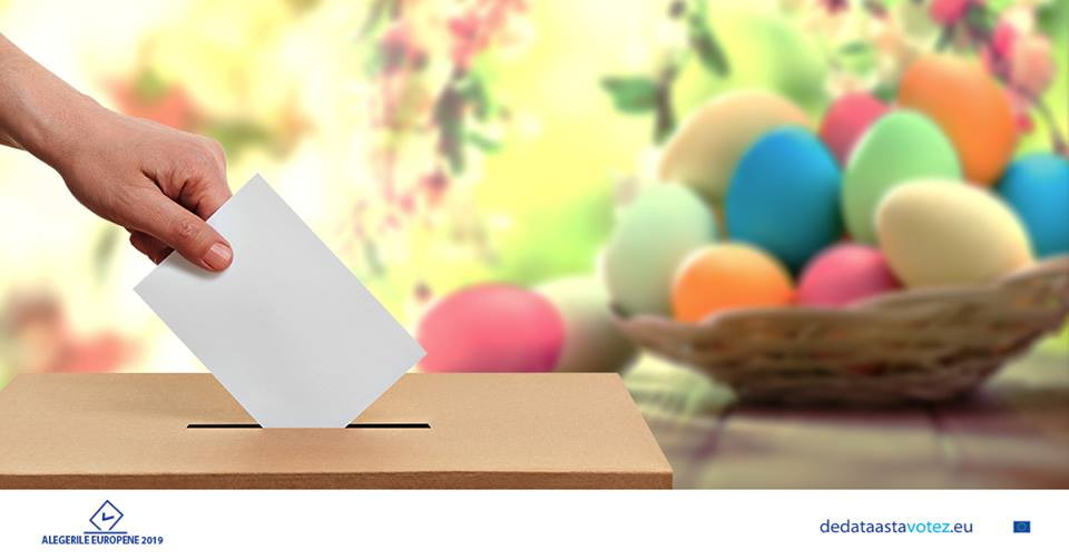 Biroul Parlamentului European, de Paşte: ”Fie ca ... toţi românii să meargă la vot”