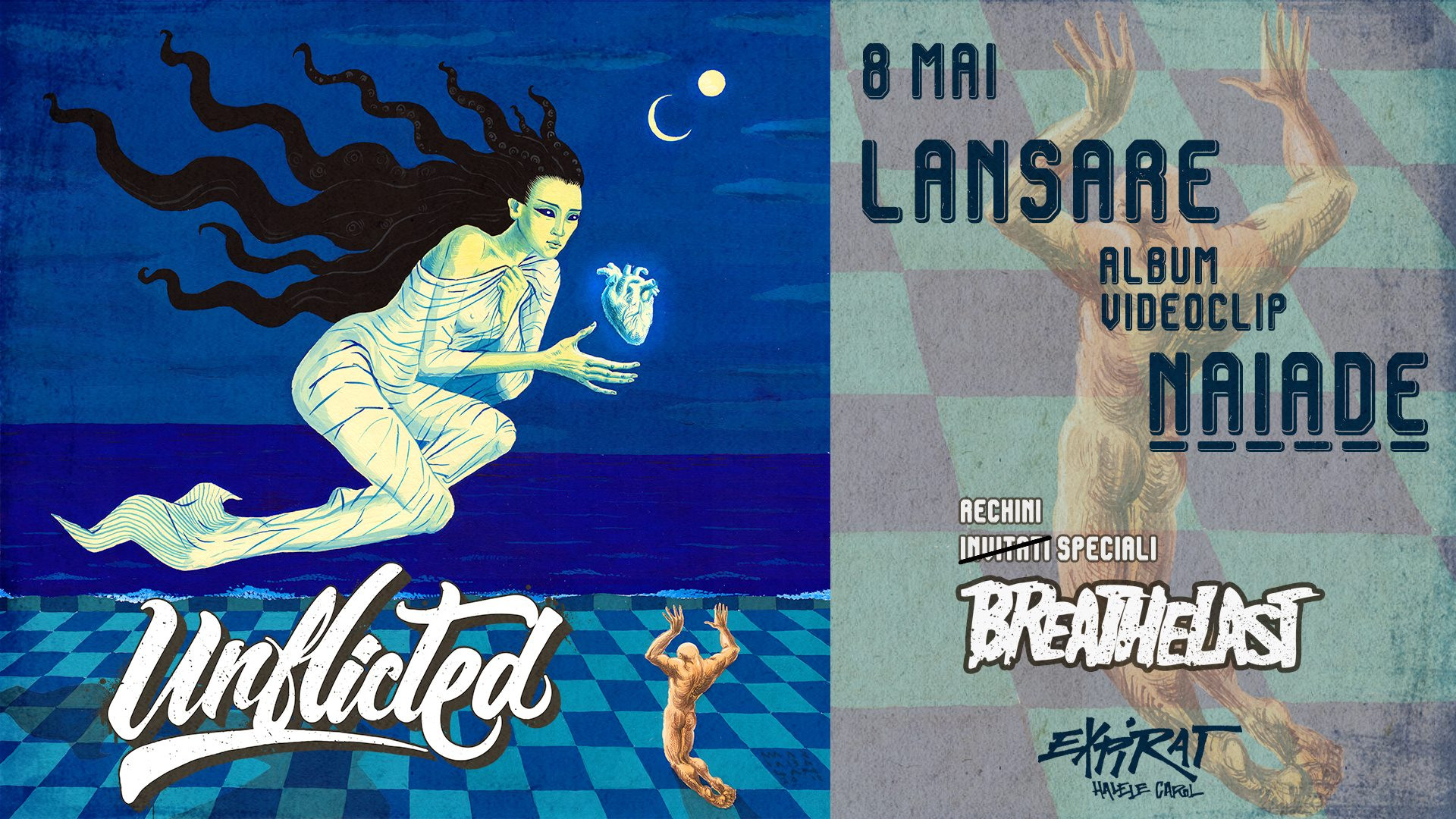 Trupa românească de alternativ-rock Unflicted își lansează primul album. Interviu cu Vlad B. și Vlad P.