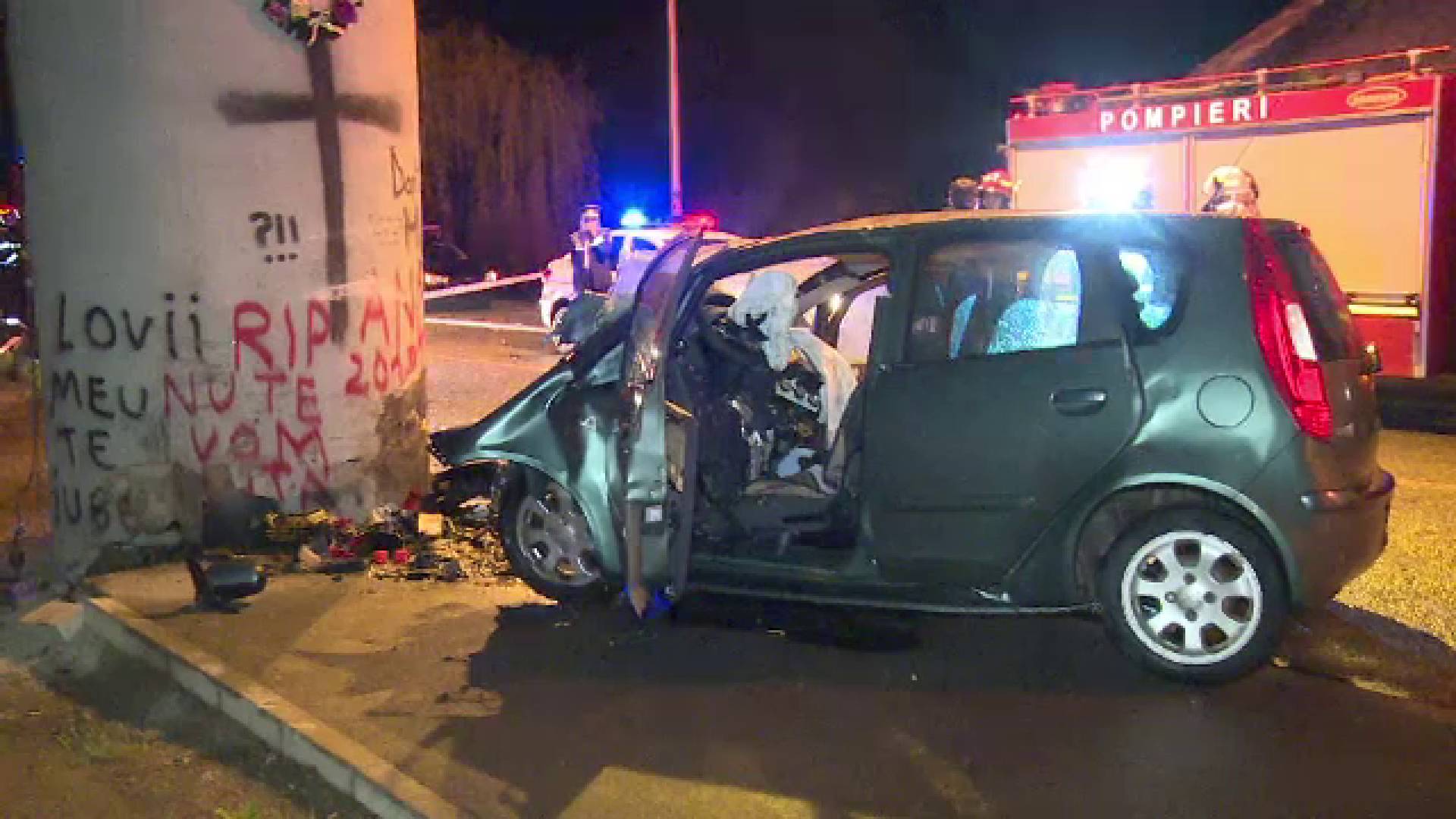 "Locul blestemat" din Bistriţa în care au murit 2 şoferi. E marcat cu o cruce neagră