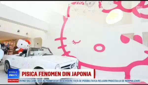 Cea mai îndrăgită pisică din Japonia, Hello Kitty, are mai nou nu unul, ci 4 restaurante