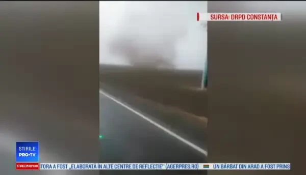 ANIMAȚIE GRAFICĂ. Traseul furtunii din Călărași. De ce nu avem „vânători de tornade”