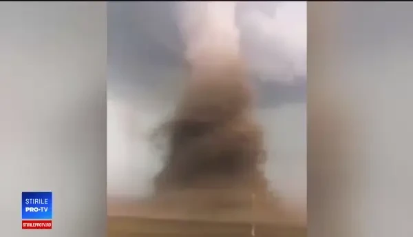 Meteorologul șef de la CNN, uimit de tornada din Călărași. Reacția sa la clipurile filmate de români