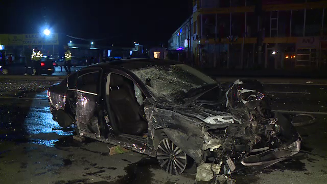 Restaurant distrus de flăcări, din cauza unui șofer. Greșeala comisă de bărbat