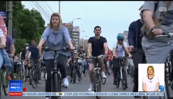 Marş al bicicliştilor, în Timişoara. Ce au cerut autorităţilor locale