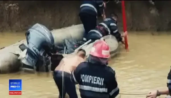 Groapa unde s-au înecat doi copii de 7 și 9 ani. Reacția primarului și a șefului de șantier