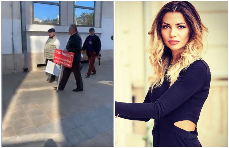 O jurnalistă a fost agresată la mitingul PSD din Iași. Imaginile postate pe Facebook
