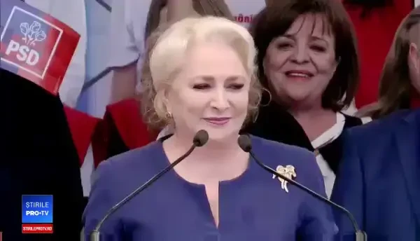 Nouă gafă a premierului Viorica Dăncilă. Ce a spus pe scenă, la mitingul din Galați