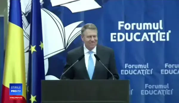 Discursul susţinut de Klaus Iohannus la evenimentul Forumul Educaţiei din Iasi