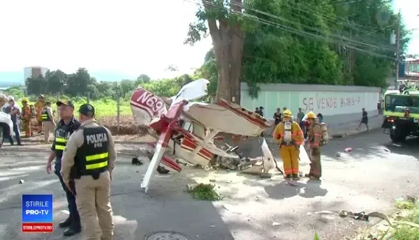 Doi piloţi argentinieni au supraviețuit după ce s-au prăbușit în Costa Rica