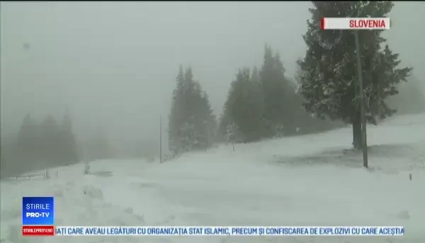 Vreme extremă în Europa. Furtuni puternice, ninsori și inundații în mai multe țări