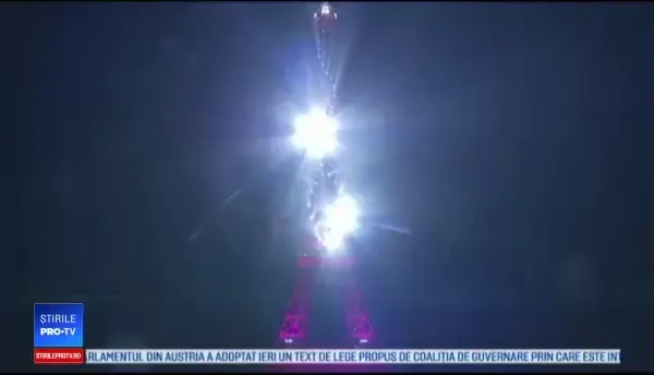 130 de ani de la prima vizită în Turnul Eiffel. Momentul, marcat cu un spectacol grandios