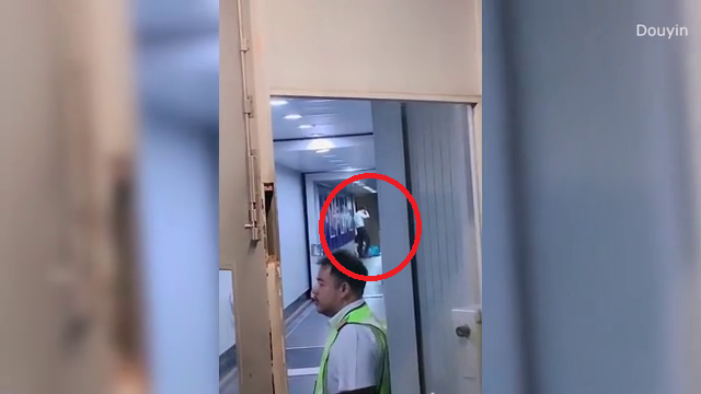 VIDEO. O femeie a încercat să oprească echipajul să închidă uşa avionului. Motivul revoltător