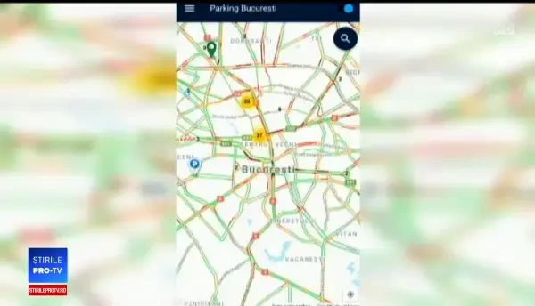 Parcările cu plată din Capitală, aproape goale. De ce se feresc șoferii