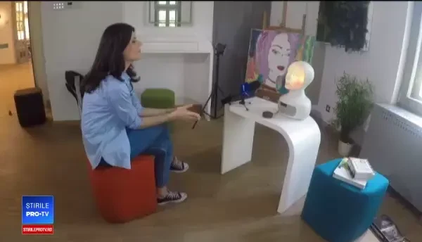 Interviu cu cel mai avansat robot social din lume. ”Sunt femei frumoase în România”