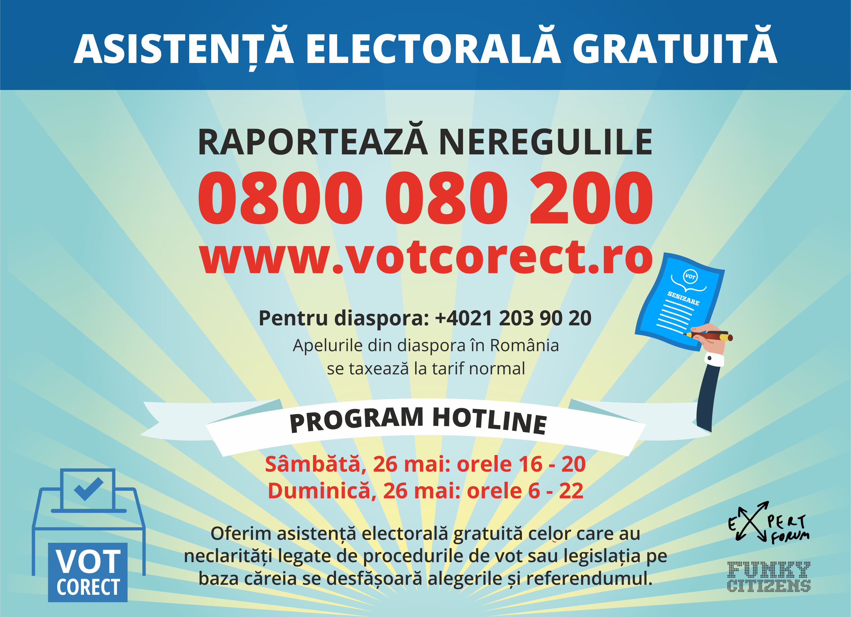 Centru de informare și asistență pentru alegerile europarlamentare și referendum