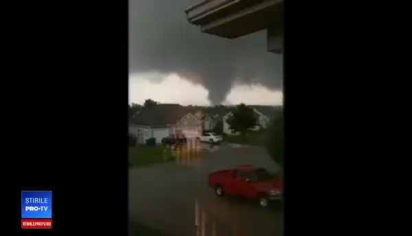 O tornadă lovește un oraș din SUA