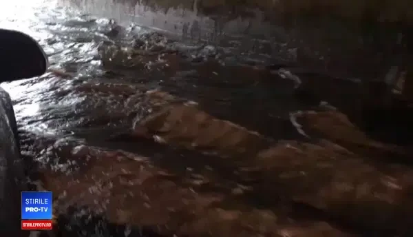 Inundatii pod Constanța