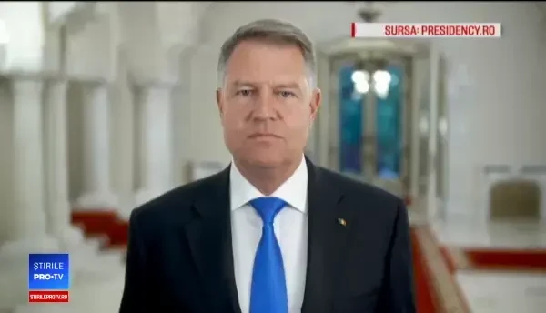 Ultimul mesaj al lui Klaus Iohannis înaintea alegerilor europarlamentare. VIDEO