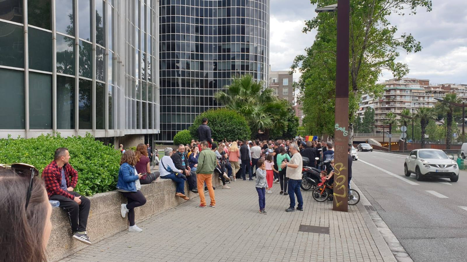 Alegeri europarlamentare. Coada Barcelona - 1